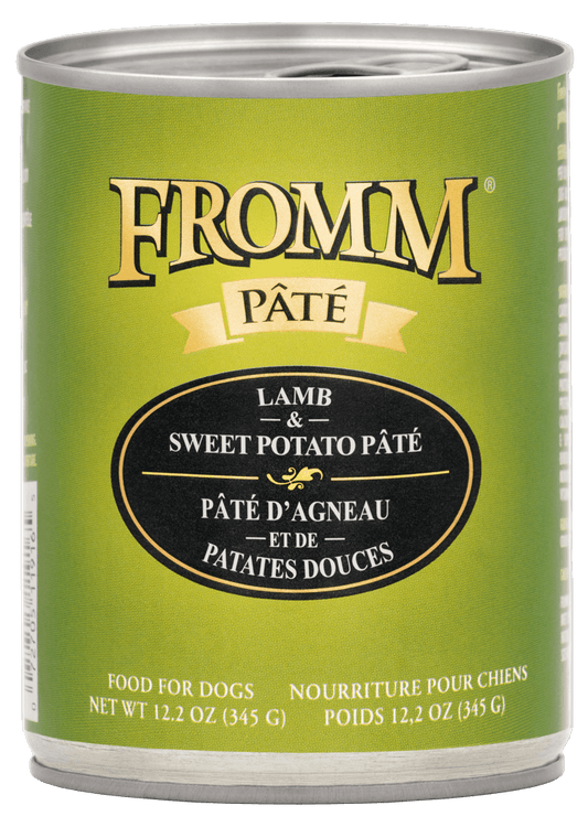 Fromm Lamb & Sweet Potato Pate Canned Dog Food 12.2 oz