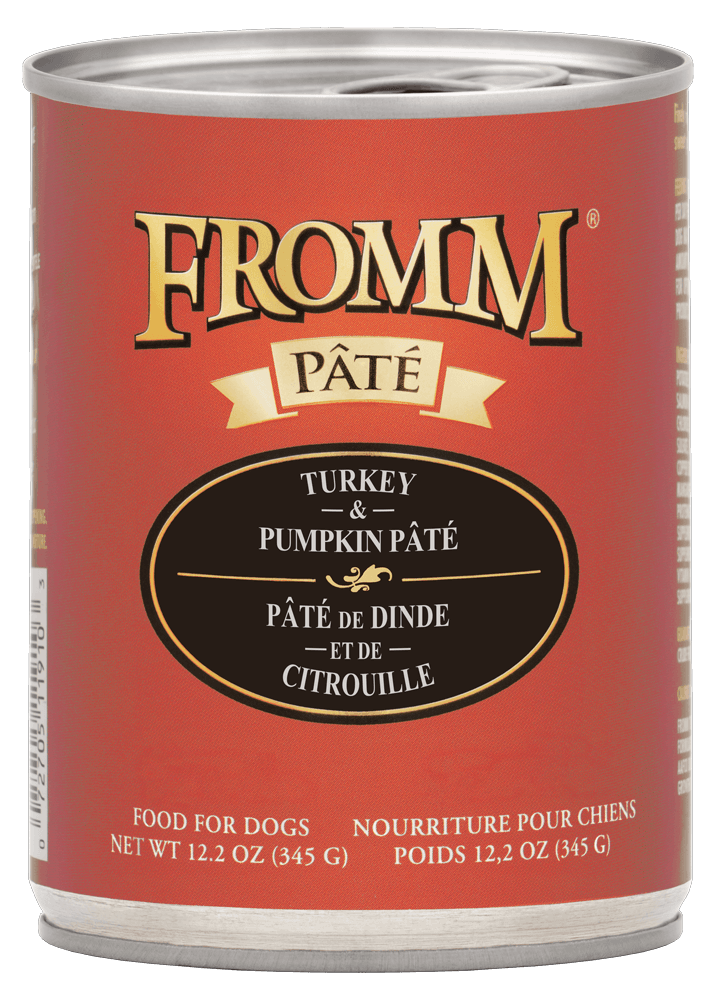 Fromm Turkey & Pumpkin Pate Canned Dog Food 12.2 oz