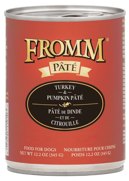 Fromm Turkey & Pumpkin Pate Canned Dog Food 12.2 oz