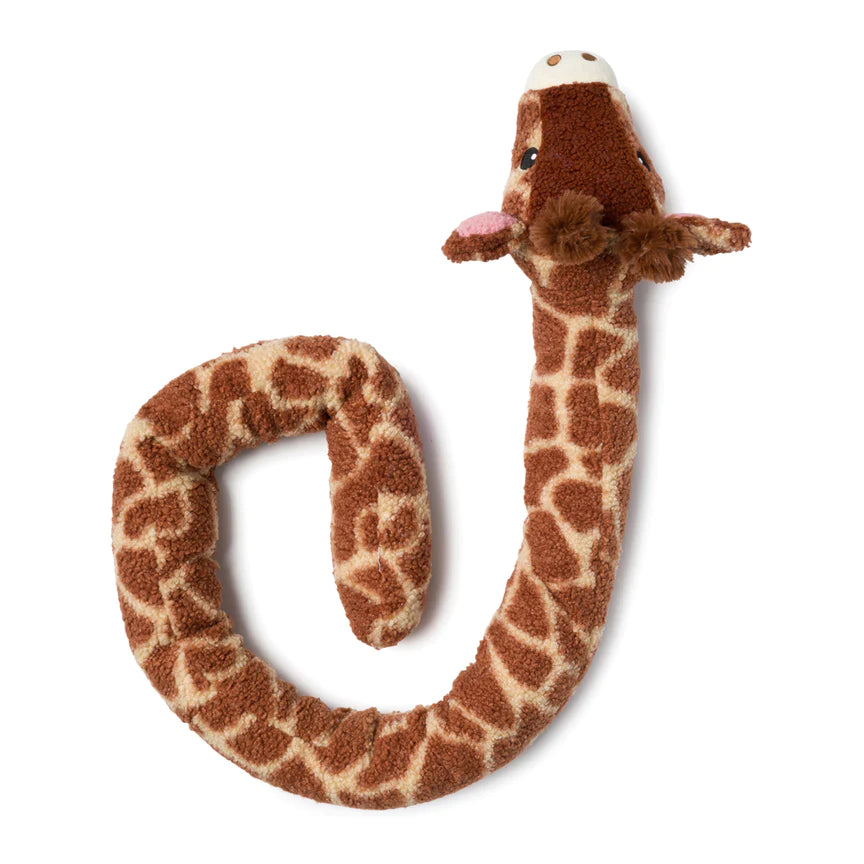 FabDog Twisty Giraffe Dog Toy