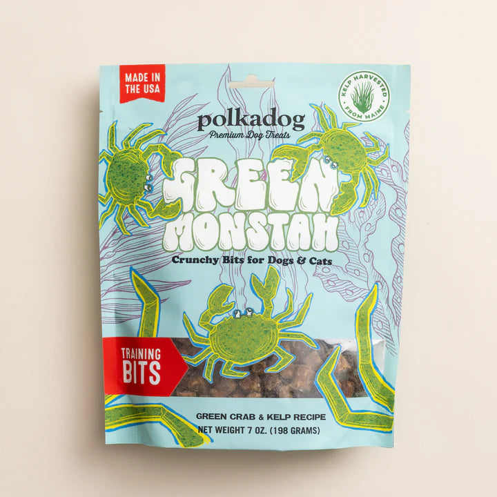 Polkadog Green Monstah Bits 7oz