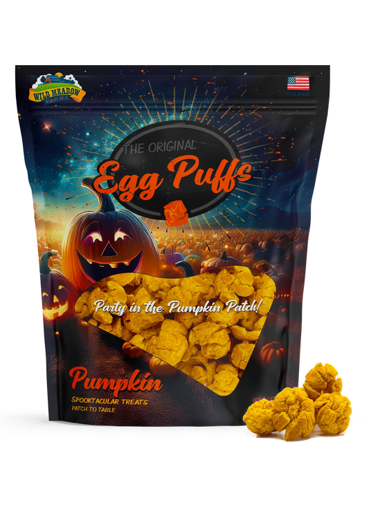 Wild Meadow Farms Hallowen Pumpking Egg Puffs 1oz