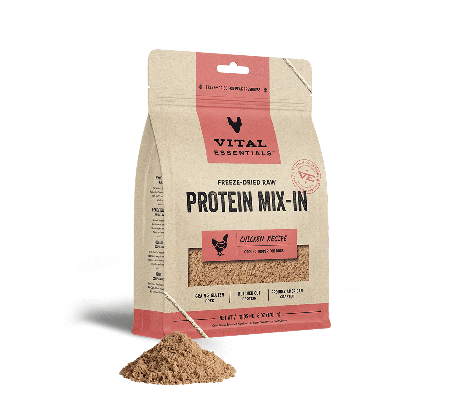 Vital Essentials Freeze-Dried Protein Mix-Ins Chicken 6oz