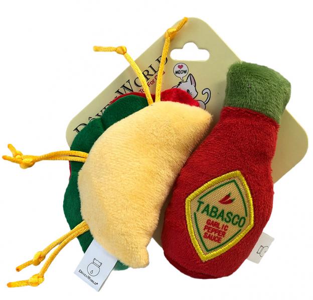 Doyenworld 2pc Taco Set Cat Toy