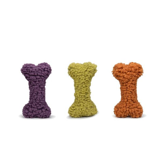 HuggleHounds Fleece Bone Assorted