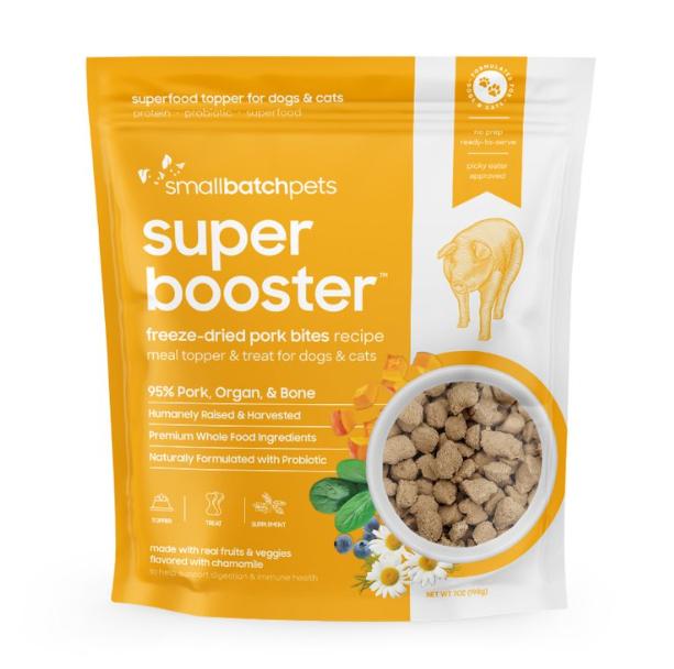 Small Batch Freeze Dried Super Booster Pork Bites 7oz