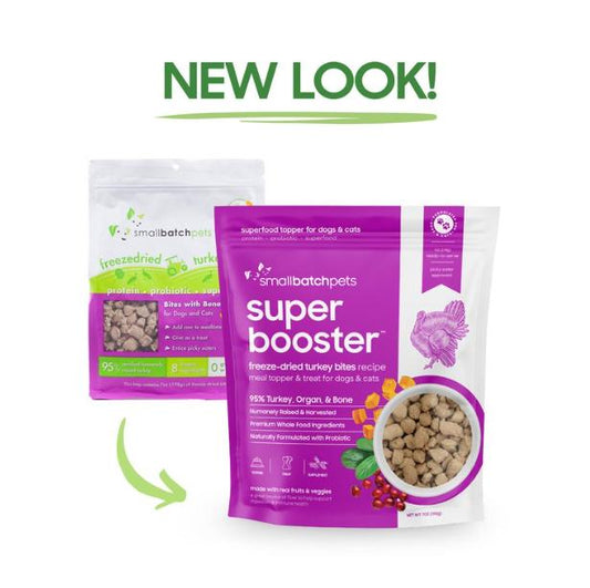 Small Batch Freeze Dried Super Booster Turkey Bites