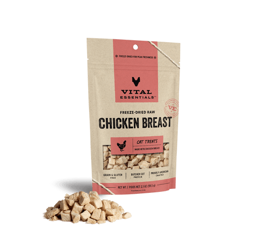 Vital Essentials Freeze Dried Treats Chicken Breast 2.1oz