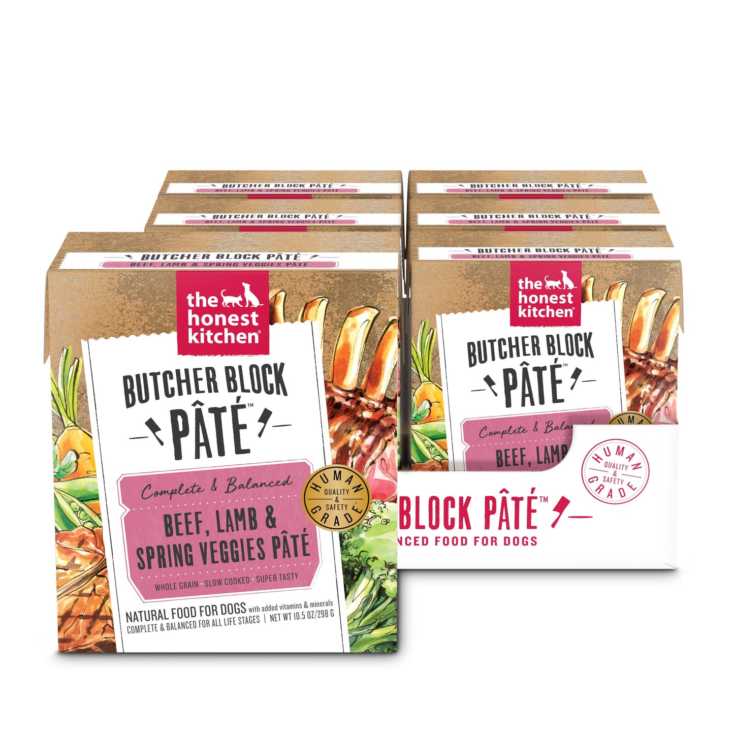 Honest Kitchen Butcher Block Beef & Lamb Pate 10.5 oz