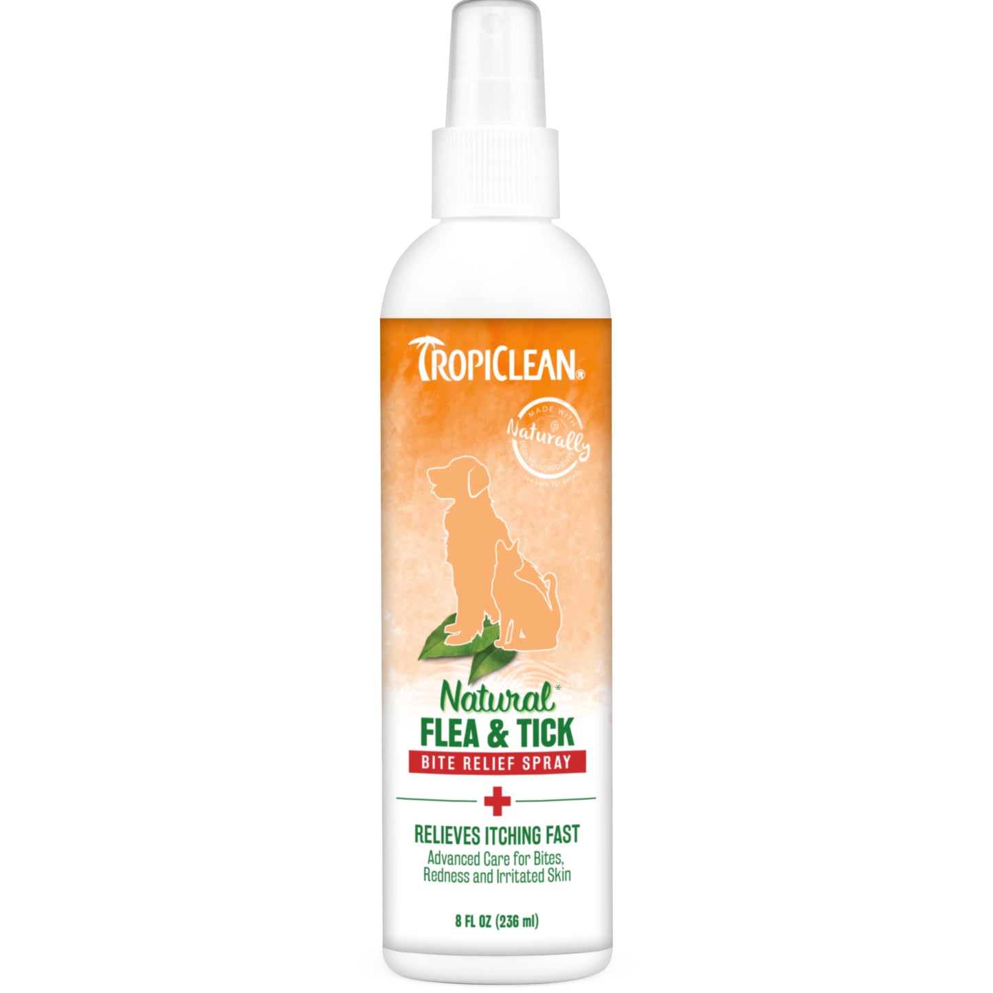 Tropiclean Flea & Tick Bite Relief Spray For Pets 12-oz