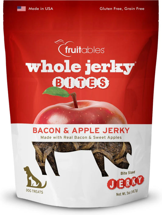 Fruitables Jerky Bites Bacon Apple 5-oz