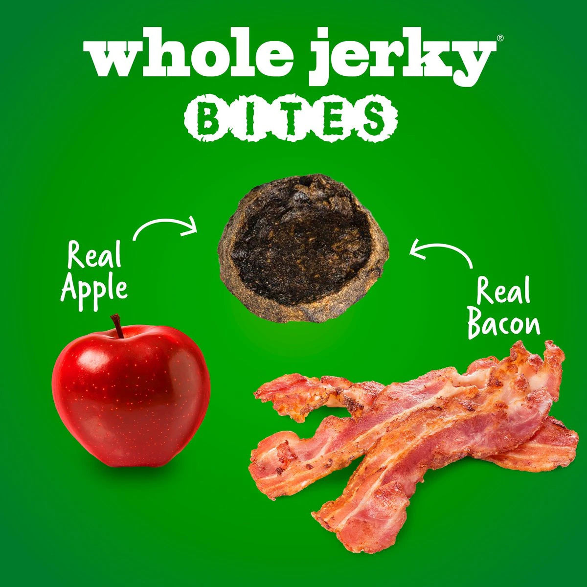 Fruitables Jerky Bites Bacon Apple 5-oz