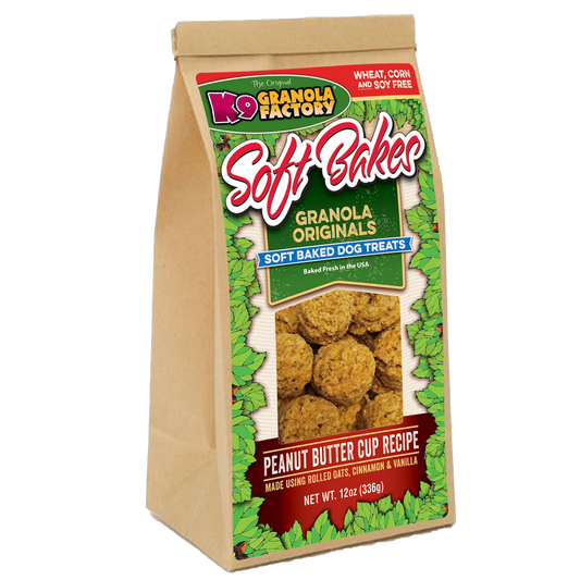 K9 Granola Soft Bake Peanut Butter Cup Treats 12-oz