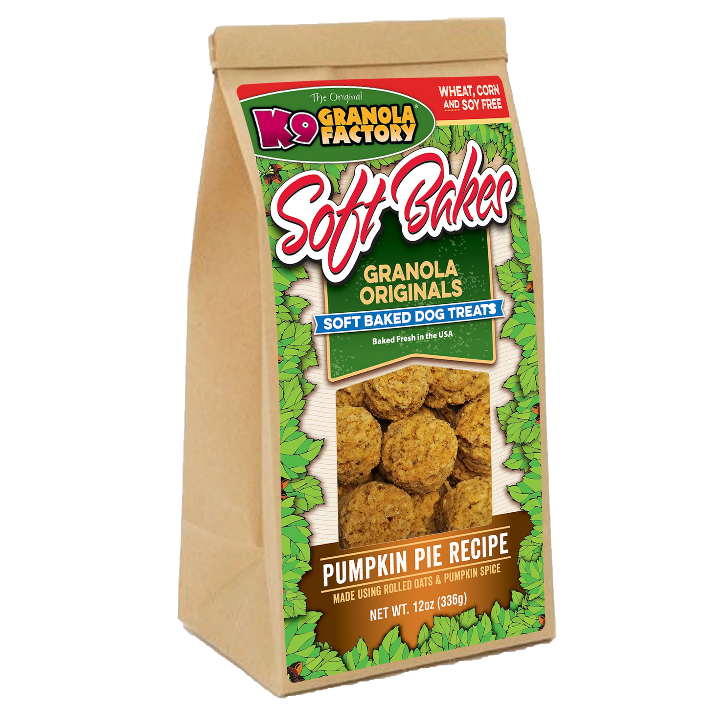 K9 Granola Soft Bake Pumpkin Pie Treats 12-oz