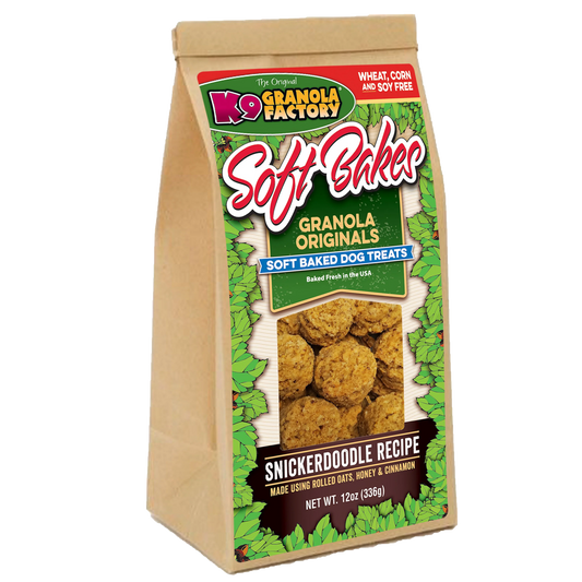 K9 Granola Soft Bake Snickerdoodle Treats 12-oz