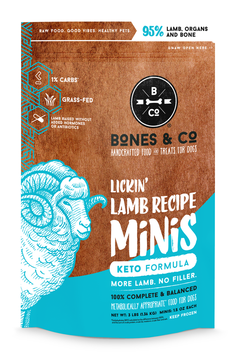 Bones N Co Lamb Minis 3-lb