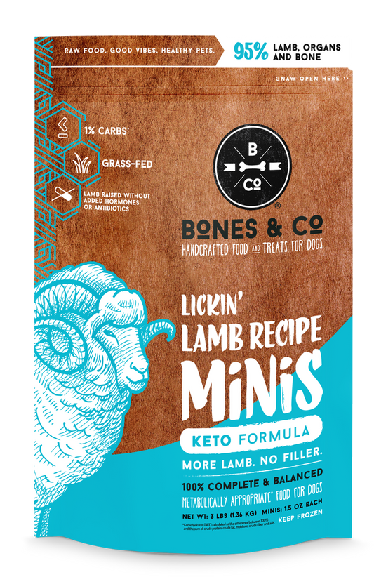 Bones N Co Lamb Minis 3-lb