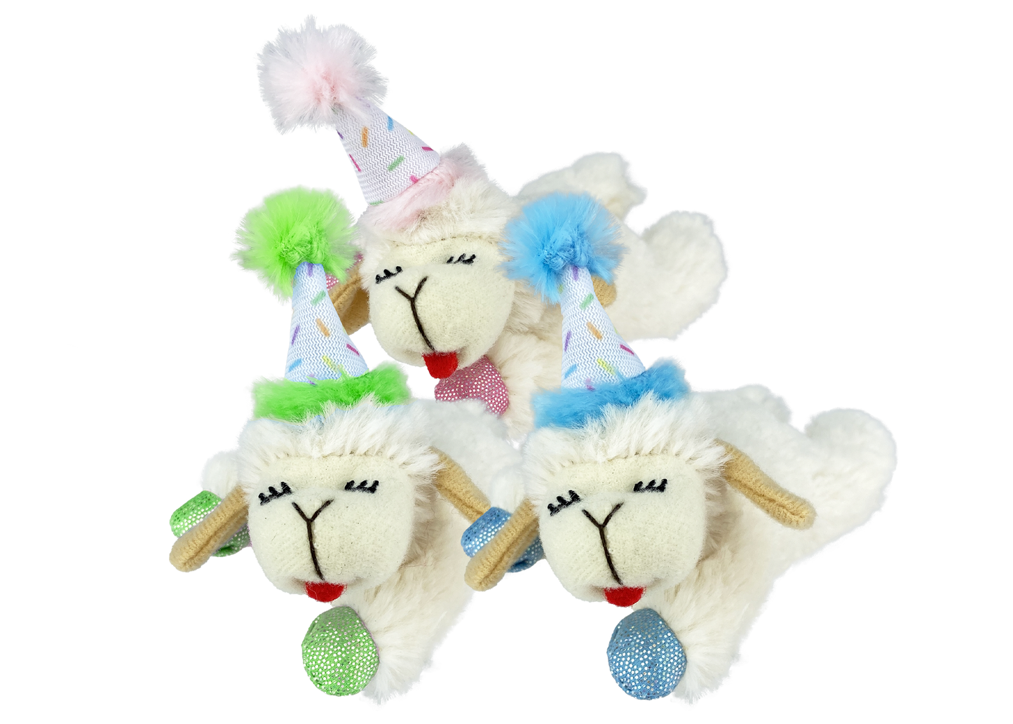 Multipet Lambchop Birthday Cat Toy