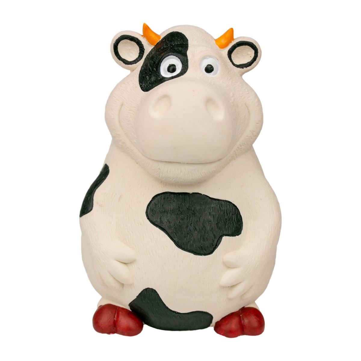 Territory Dog Toy Latex Cow 5.8"