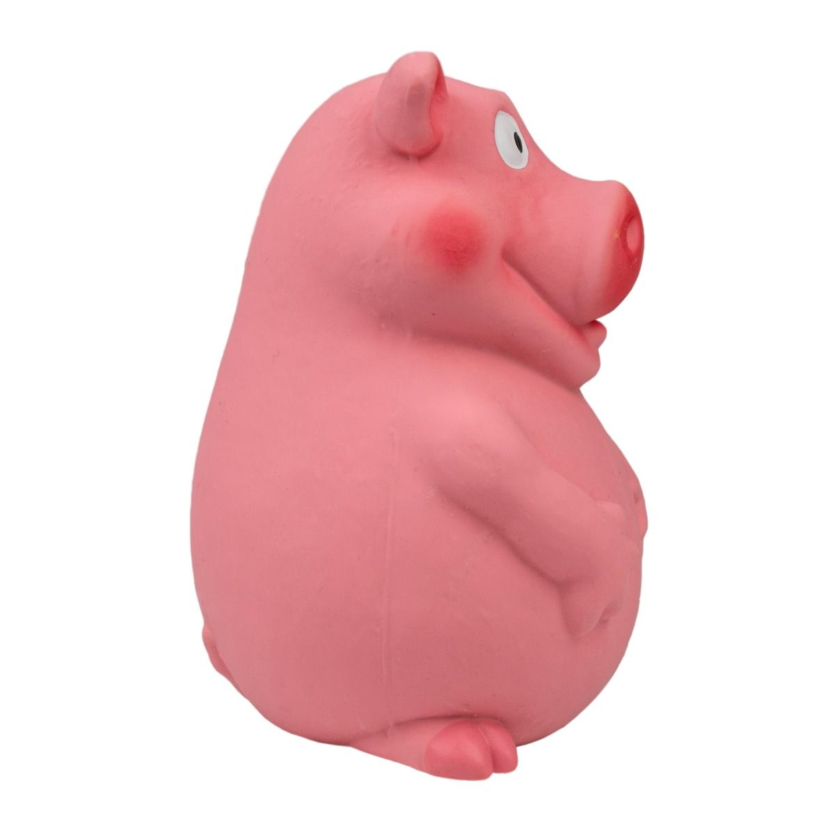 Territory Dog Toy Latex Pig 3.4"