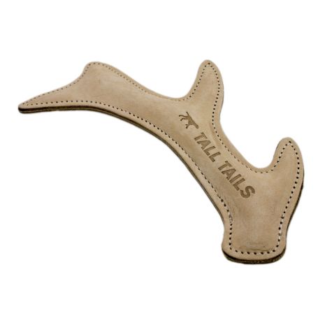 Tall Tails Leather Antler Dog Toy