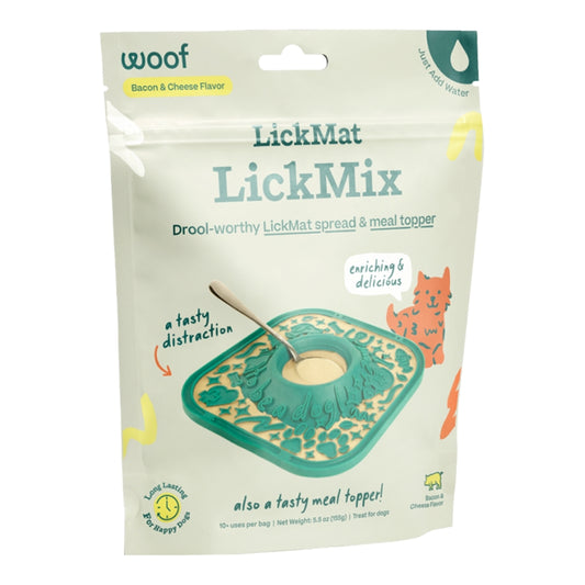 Woof LickMix Bacon & Cheese 5.5oz