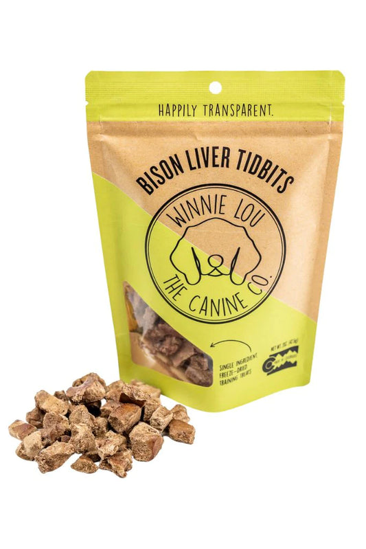 Winnie Lou Bison Liver Tidbits 2oz