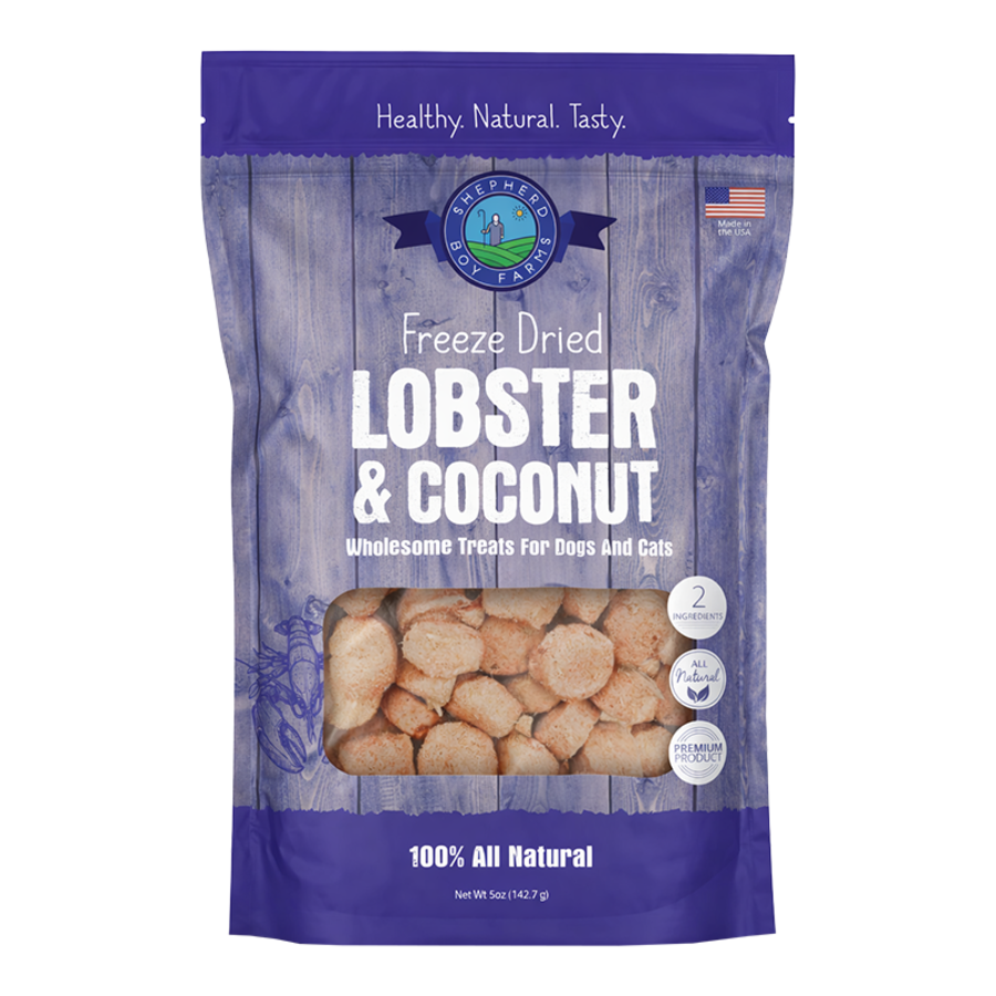 Shepherd Boy Farms Freeze Dried Lobster & Coconut Treats