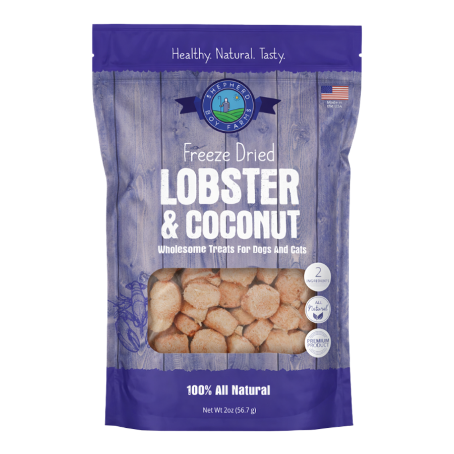 Shepherd Boy Farms Freeze Dried Lobster & Coconut Treats