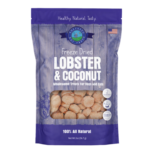 Shepherd Boy Farms Freeze Dried Lobster & Coconut Treats