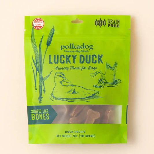 Polkadog Lucky Duck Bones 8oz