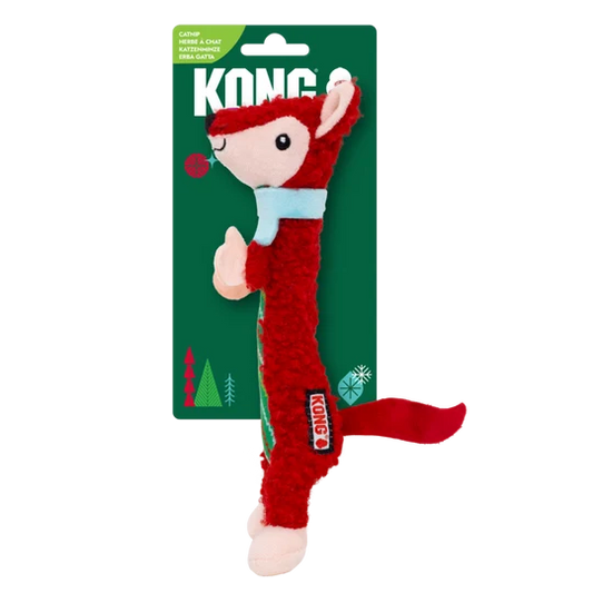 KONG Holiday Luvs Fox Cat Toy