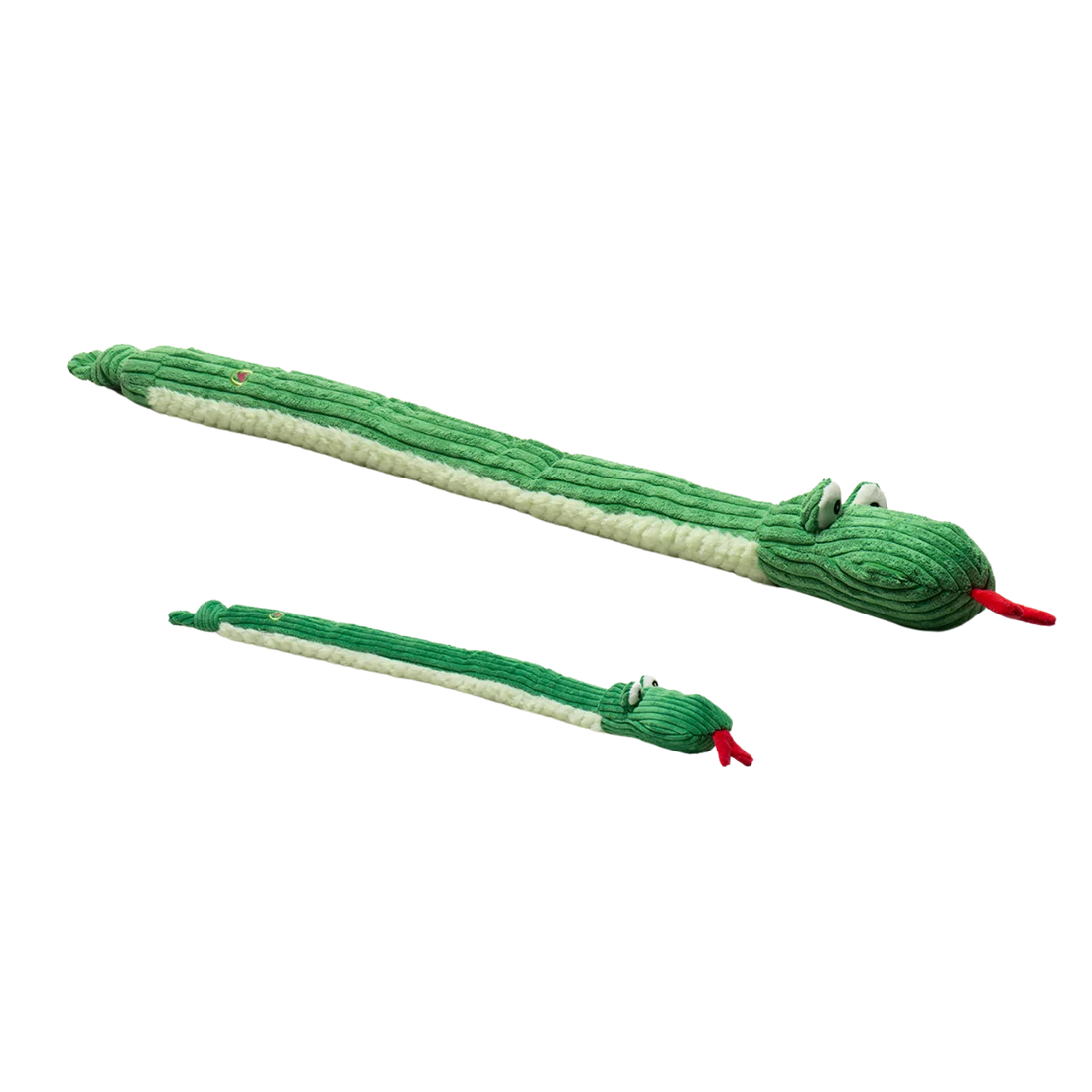 HuggleHounds Sir Squeaks-a-Lot Knottie Snake Dog Toy