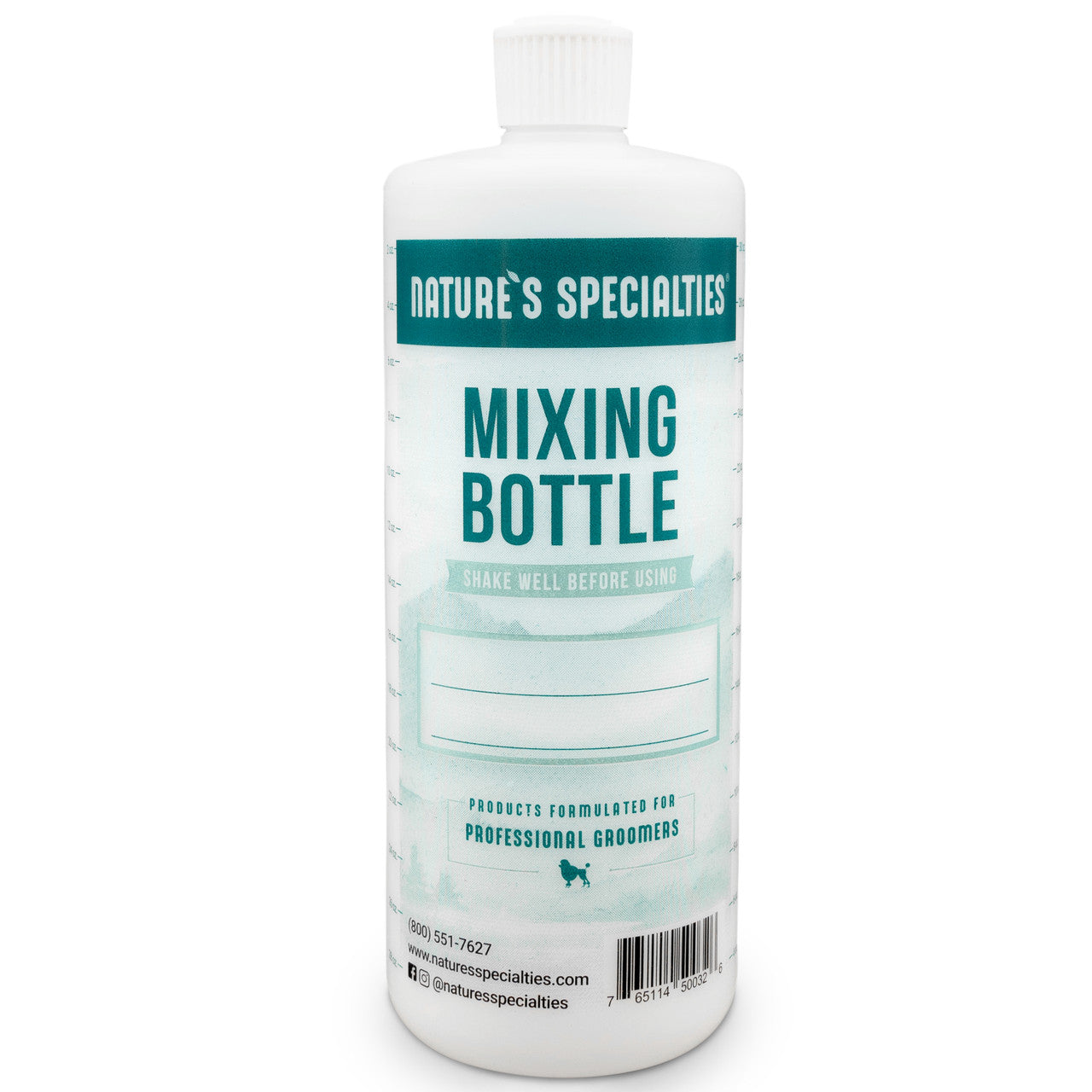 Nature's Specialties Shampoo Mixing Bottle 32oz