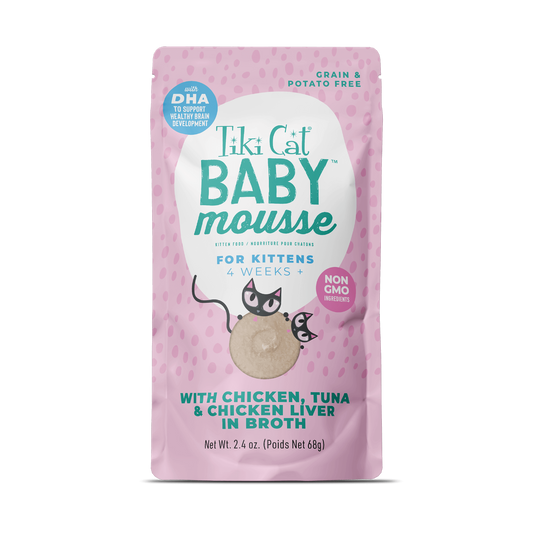 Tiki Cat Baby Mousse Chicken & Tuna 2.4oz