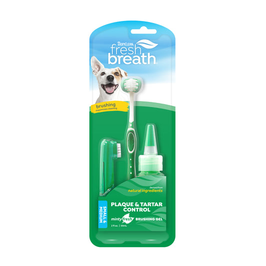 Tropiclean Oral Care Kit for Small/Medium Dogs 2-oz