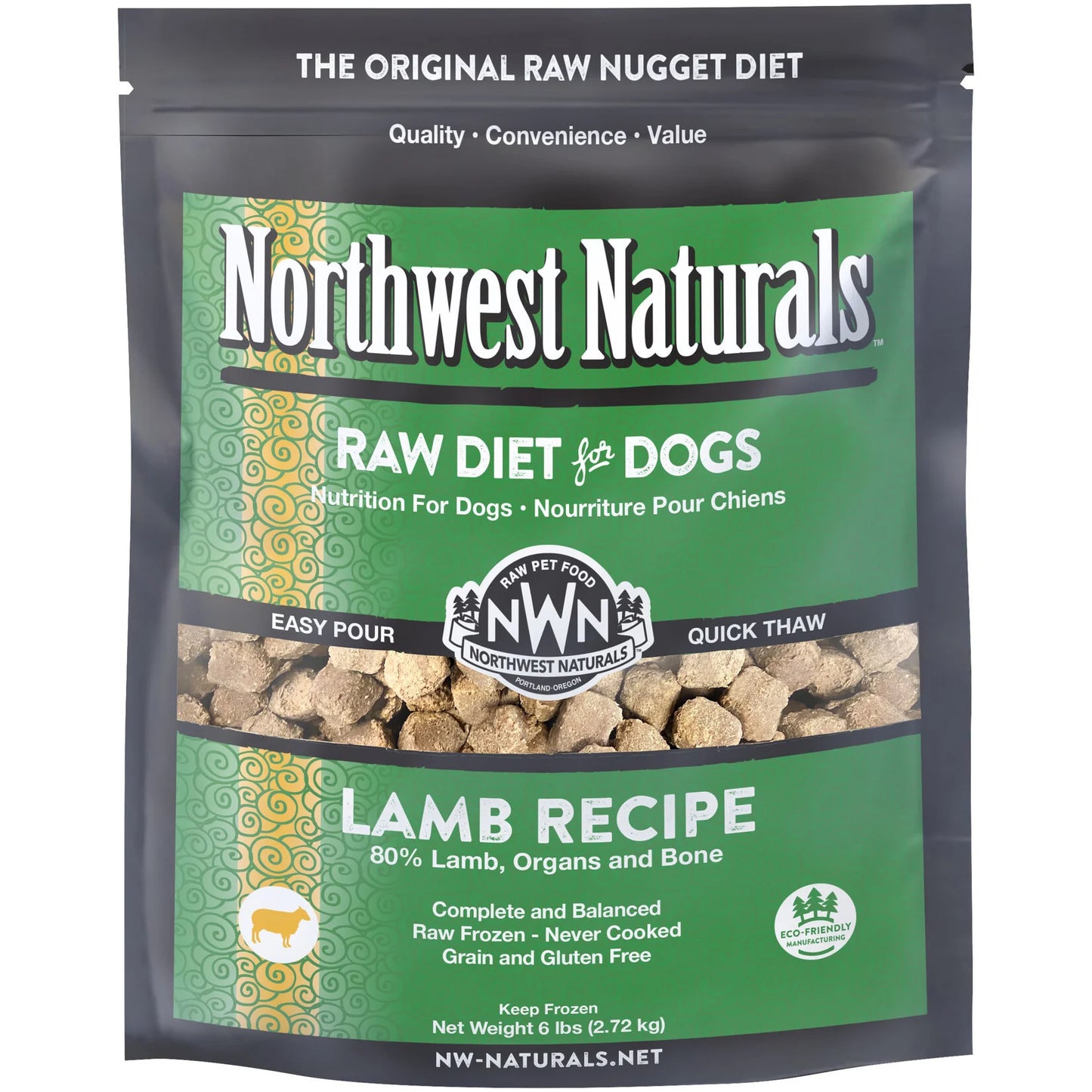 Northwest Naturals Frozen Lamb Nuggets