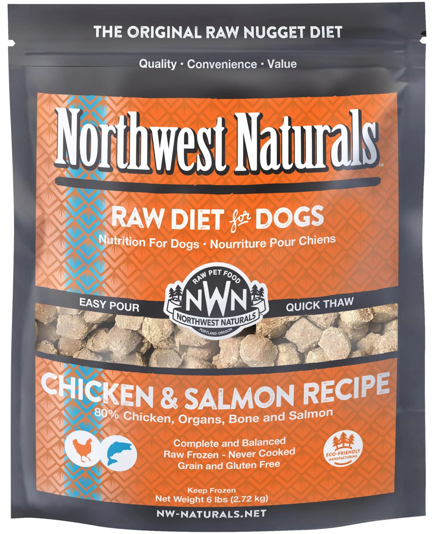 Northwest Naturals Frozen Chicken & Salmon Nuggets