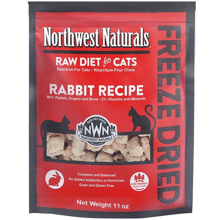 Northwest Naturals Freeze Dried Rabbit Nibbles 11oz