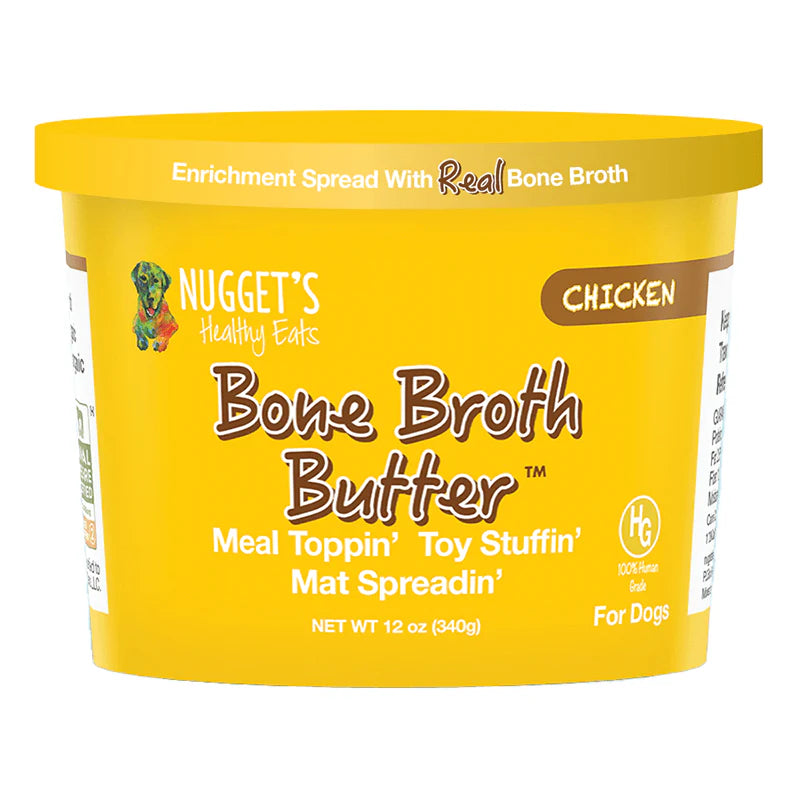 Nugget's Bone Broth Butter 12oz