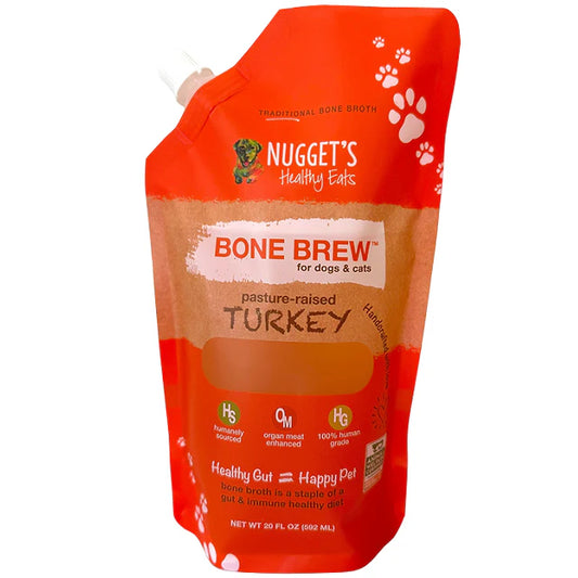 Nugget's Healthy Eats Frozen Bone Brew Broth Turkey Recipe