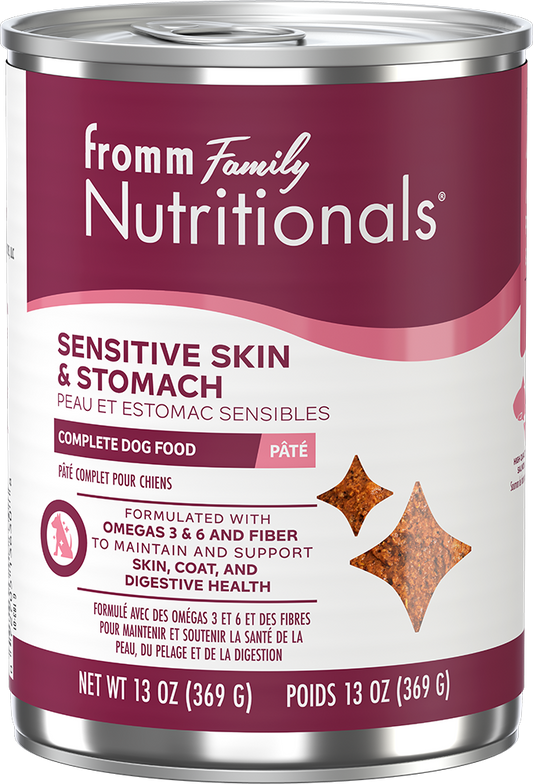 Fromm Nutritionals Sensitive Skin & Stomach Dog Food Supplement 13oz