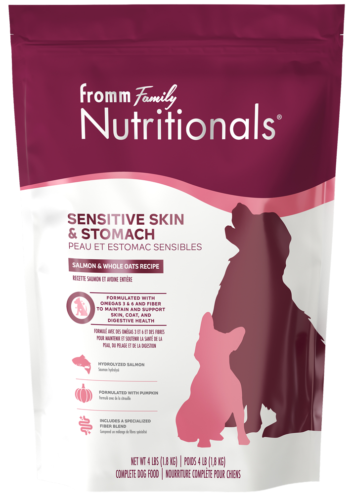 Fromm Nutritionals Sensitive Skin & Stomach Salmon & Whole Oats Recipe Dog Food