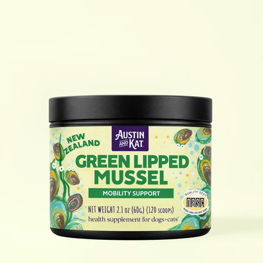 Austin & Kat Mobility Green Mussel Topper 60g
