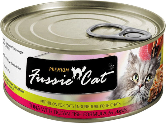 Fussie Cat Tuna with Ocean Fish 2.82-oz