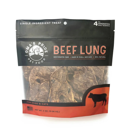 Oma's Pride Dehydrated Beef Lung 1.5oz