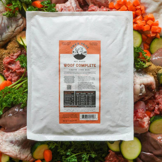 Oma's Pride Dog Woof Complete Lamb 1lb