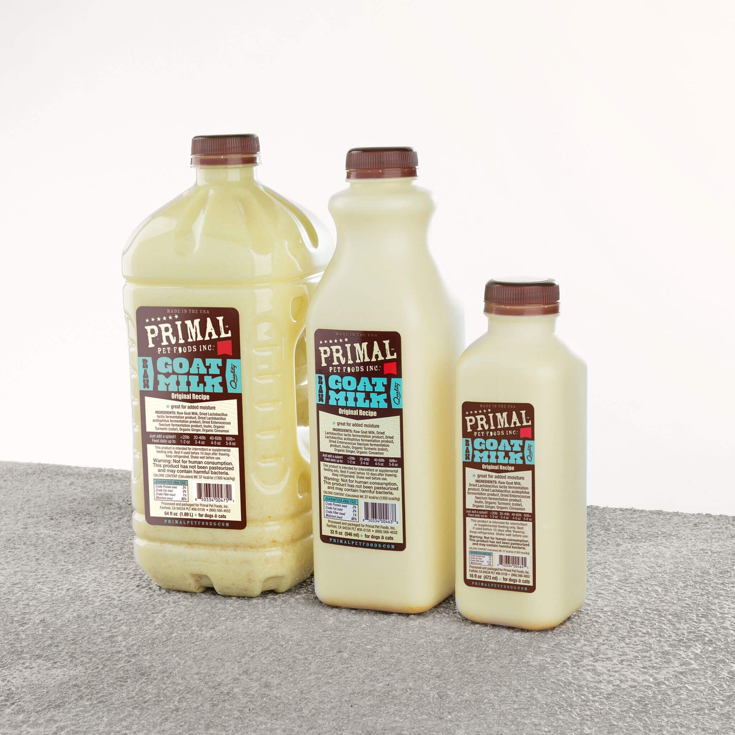 Primal Original Raw Frozen Goat Milk