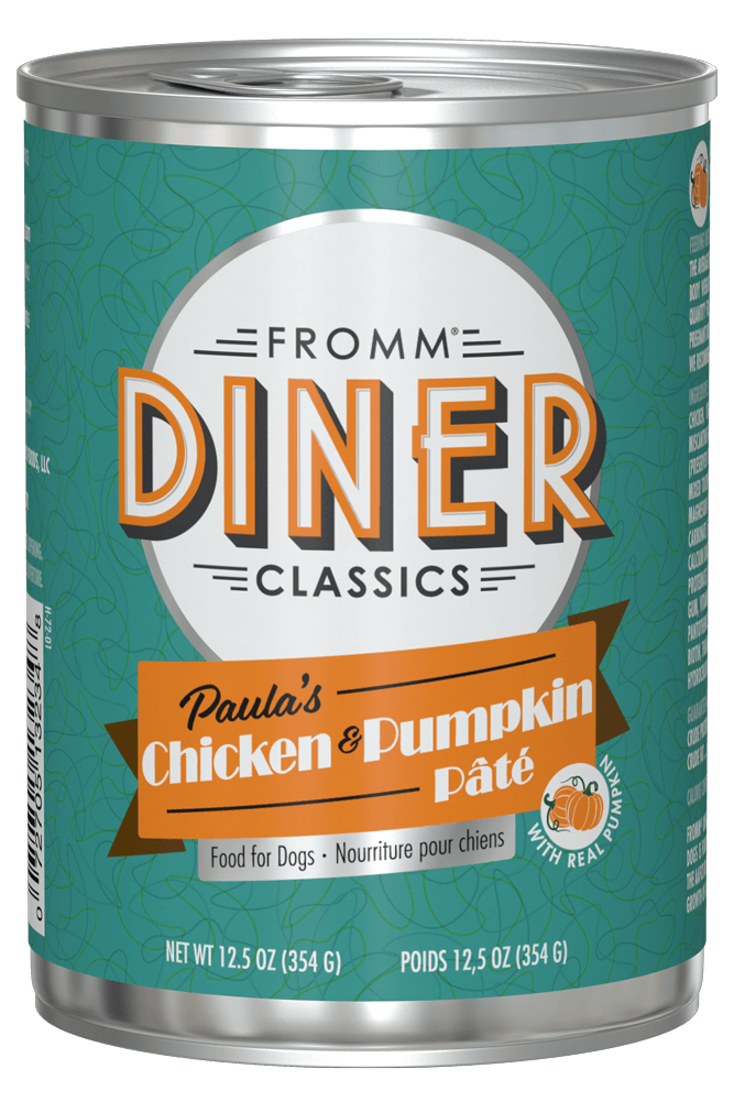 Fromm Diner Classics Paula's Chicken & Pumpkin Pate 12.5oz