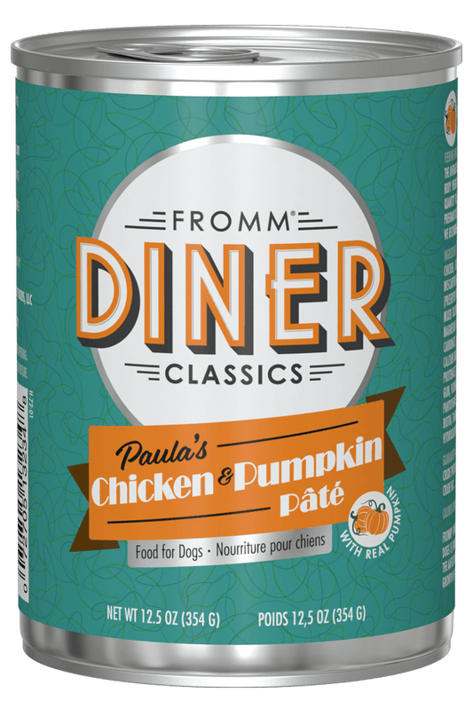 Fromm Diner Classics Paula's Chicken & Pumpkin Pate 12.5oz